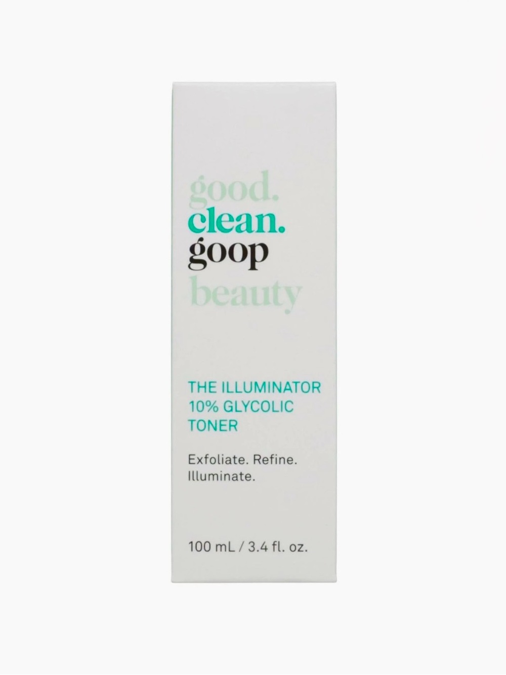 good.clean.goop Beauty The Illuminator 10% Glycolic Toner – 3.4 fl oz / 100 mL